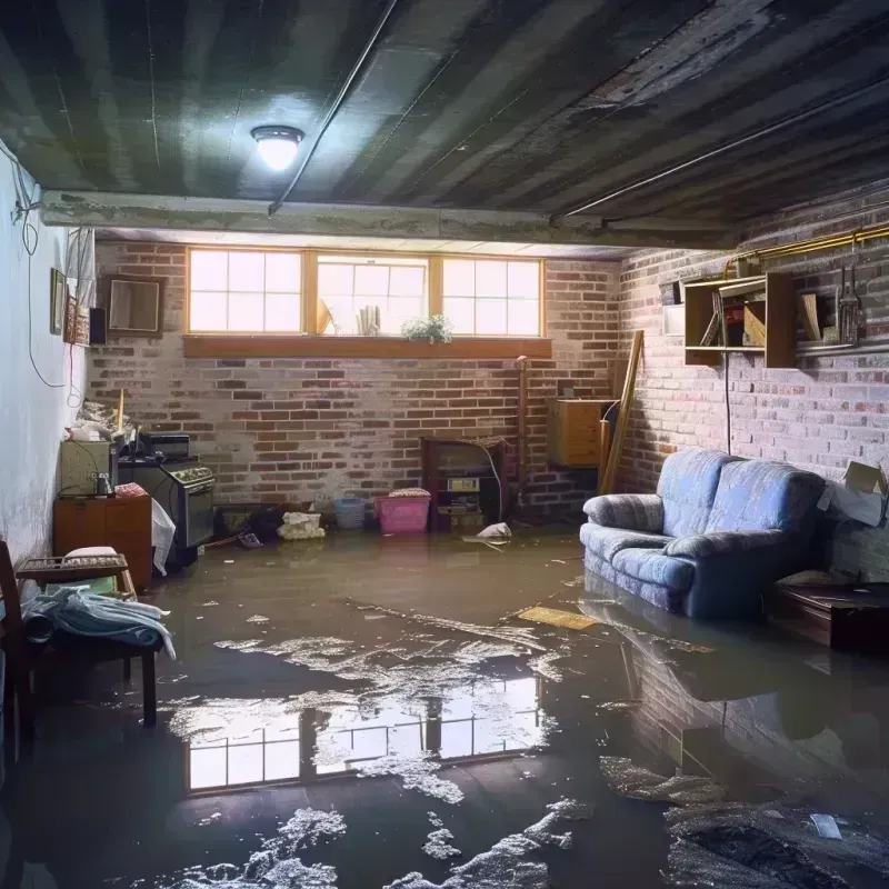 Flooded Basement Cleanup in Aguas Buenas, PR